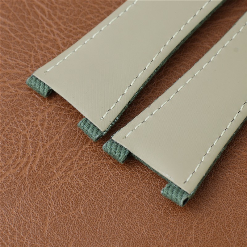 For Patek Philippe Nautilus Nylon Canvas Leather Watch Band Straps Mens 25x13mm