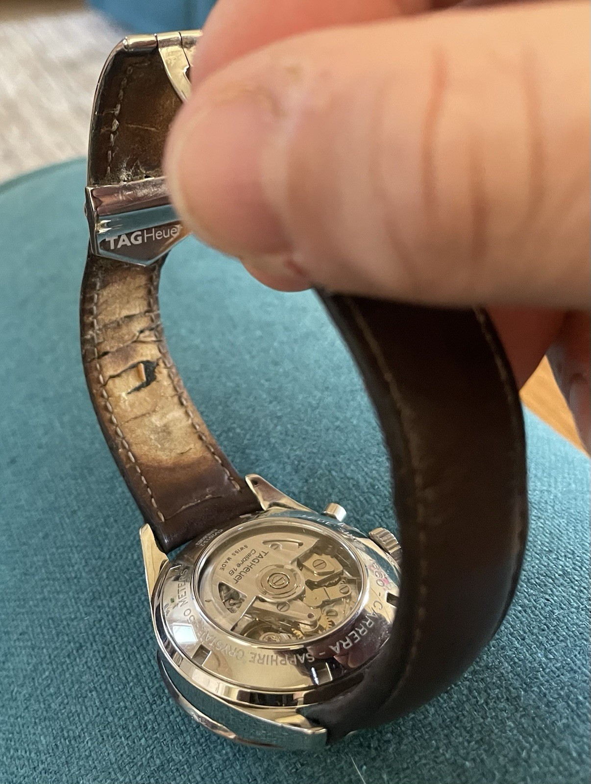 TAG Heuer Carrera Brown Men’s Watch – CV2013