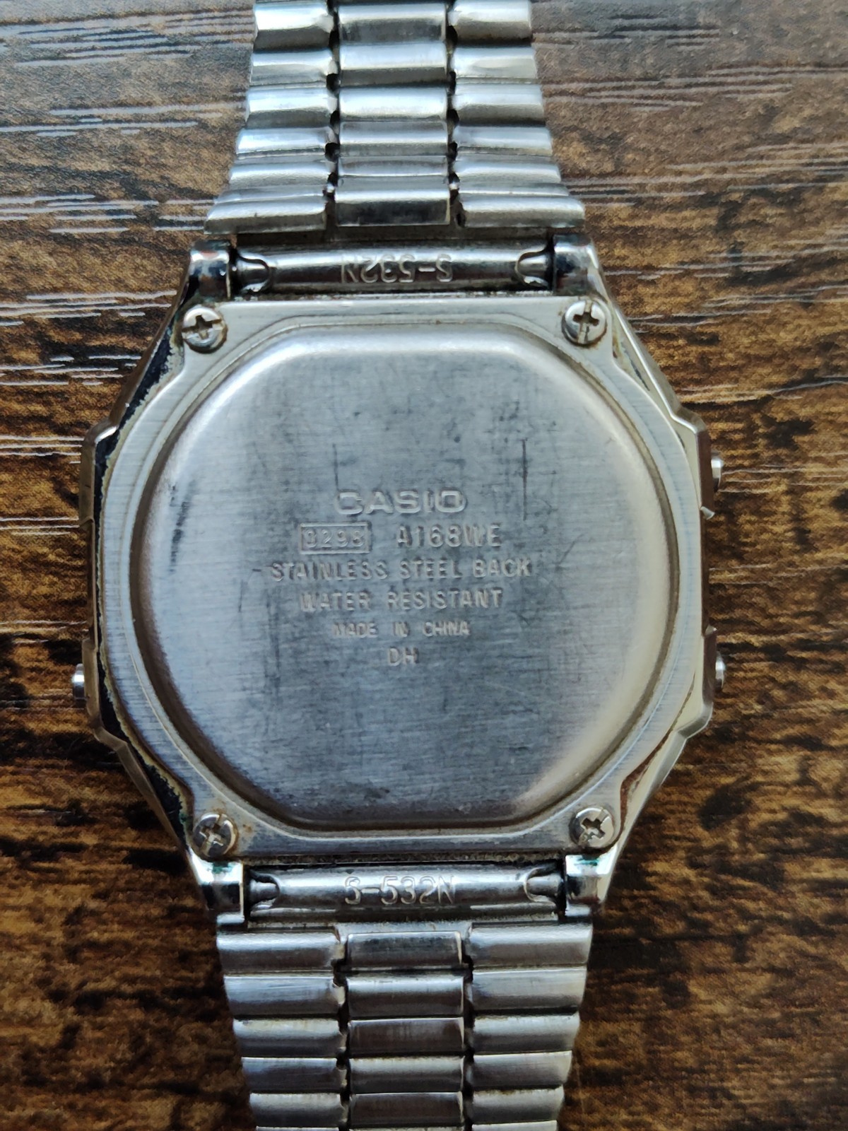 CASIO A168WEC-1EF⎪A168WEC-1⎪Original⎪Vintage ICONIC⎪Retro⎪CAMUFLAJE Gris