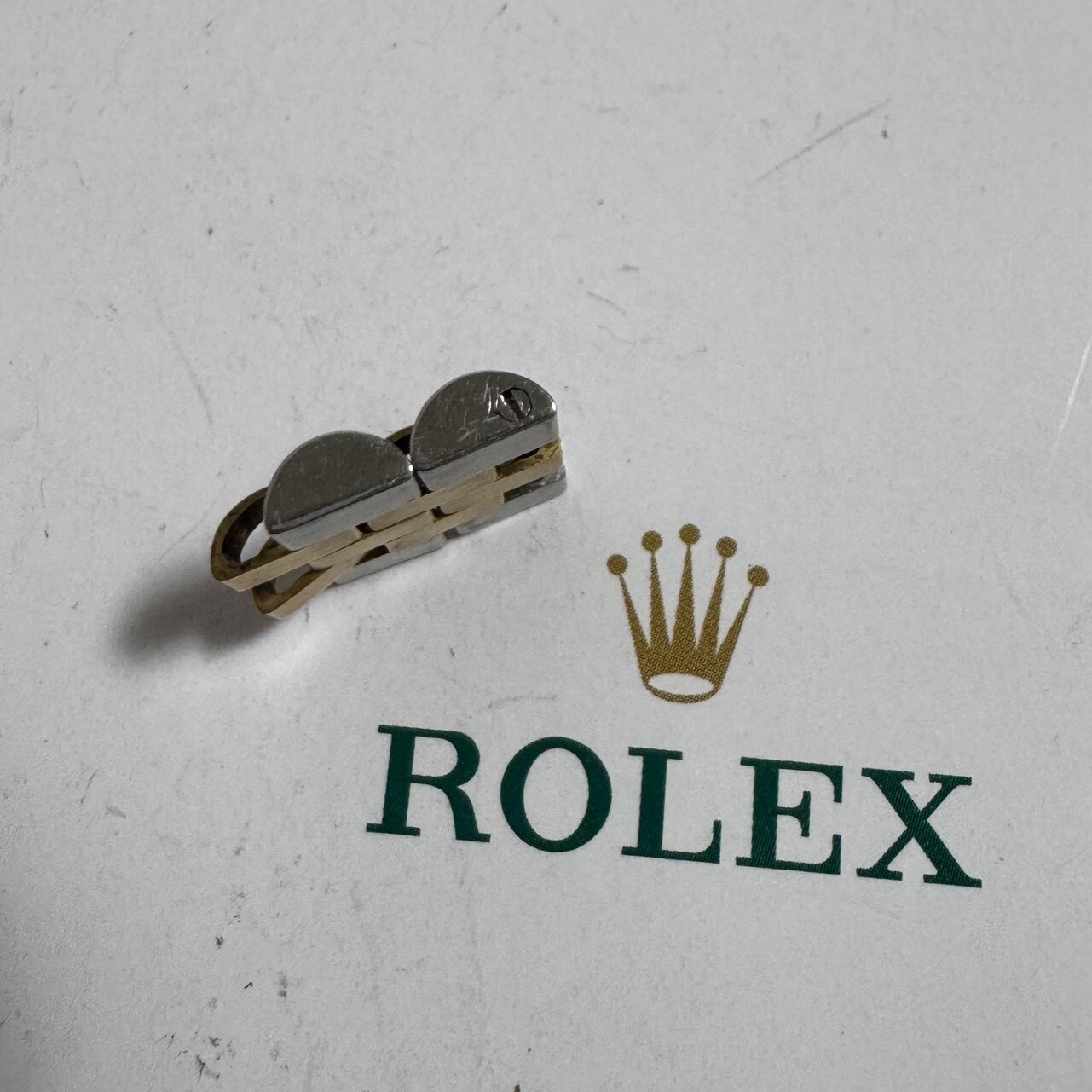 ROLEX 2Link for 16233 16013 DATEJUST 15.5mm×6mm YG×SS FZ8651
