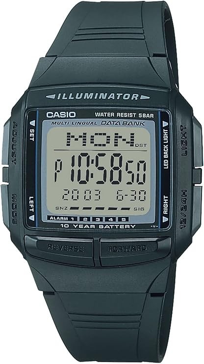 CASIO Collection Men’s Watch DB-36-1AJH Date Bank Blister Pack Digital New