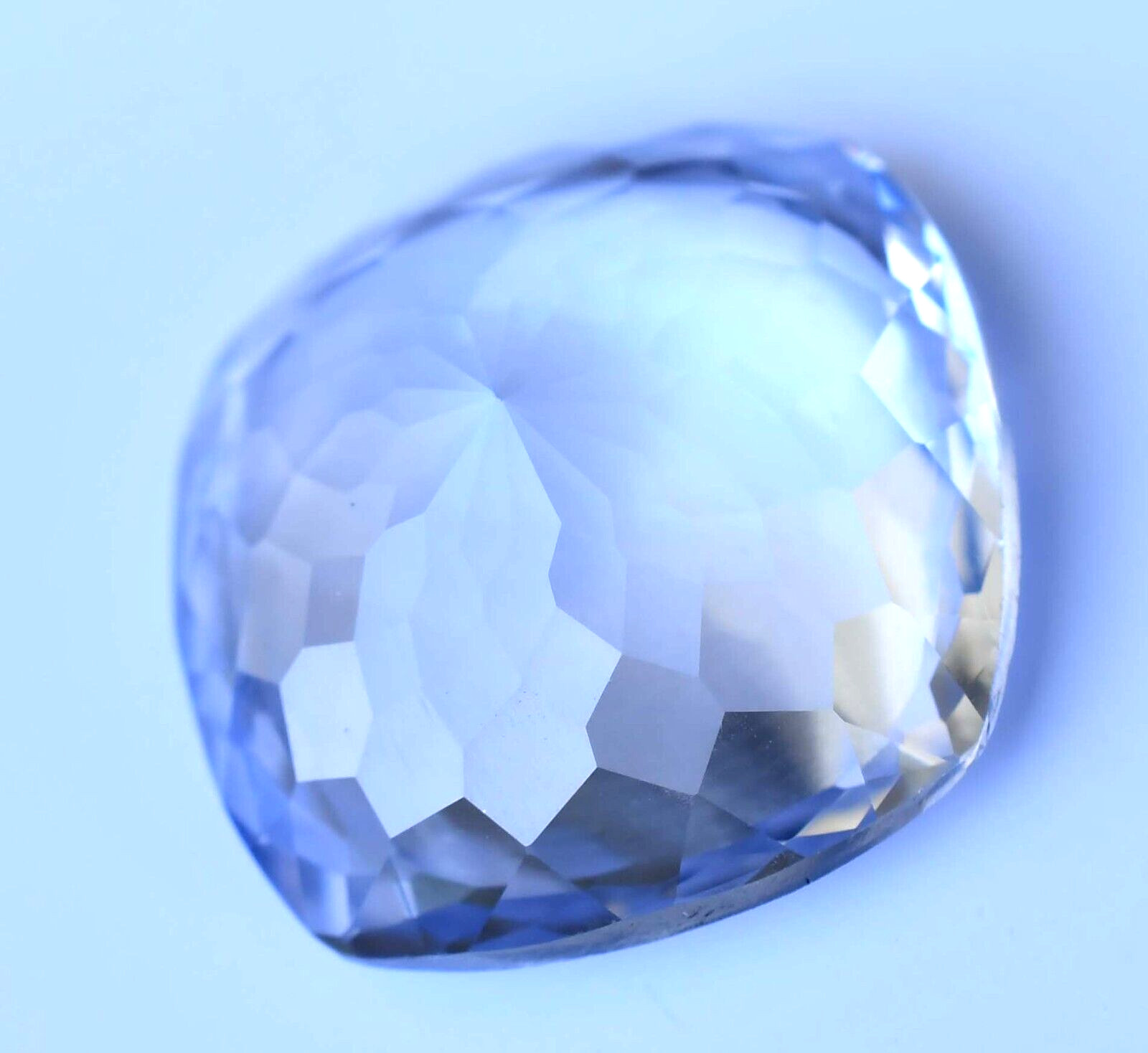 Natural Blue Sapphire 36.25 Ct FLAWLESS Certified Montana Treated Loose Gemstone