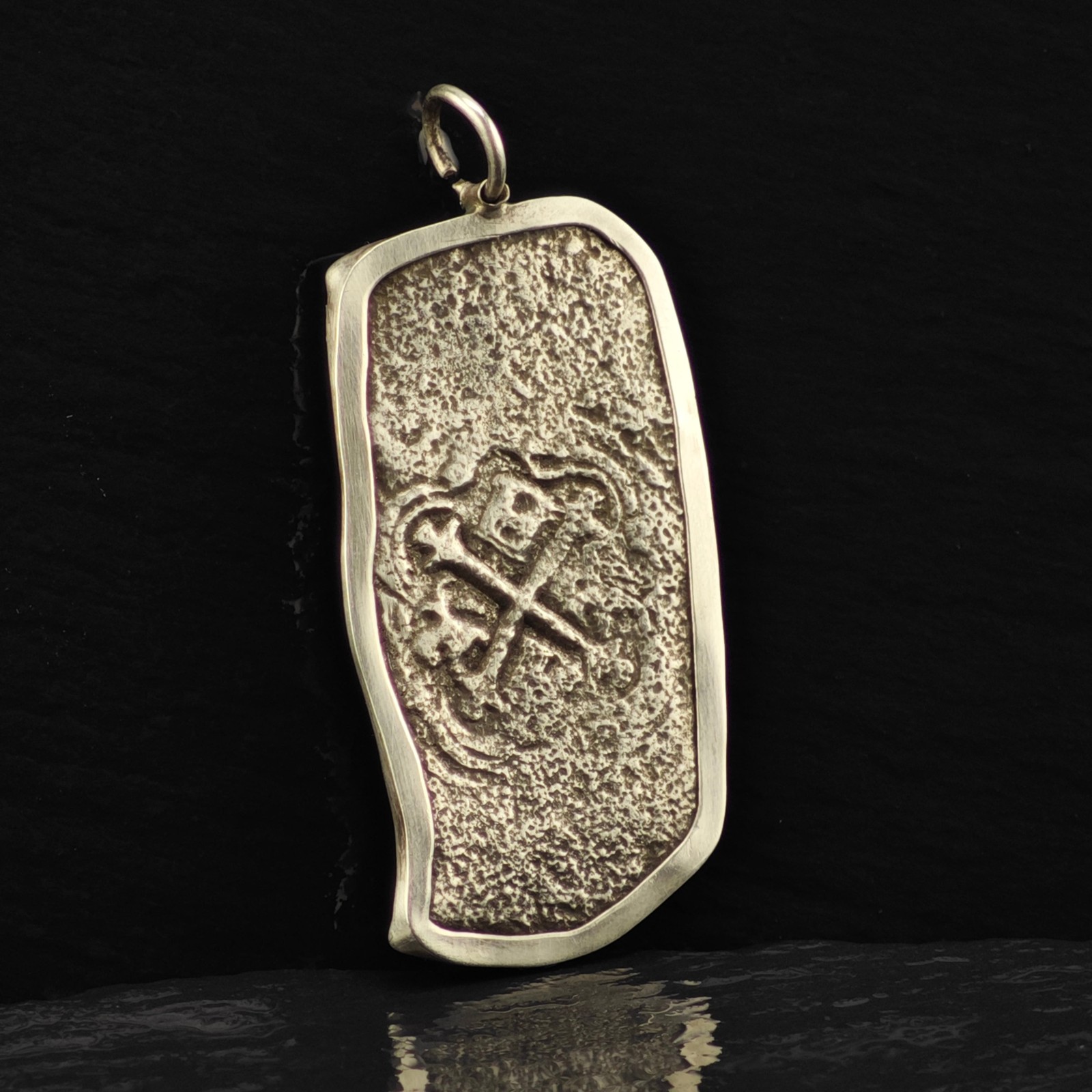 1700 Atocha Shipwreck Coin Pendant Sterling Silver
