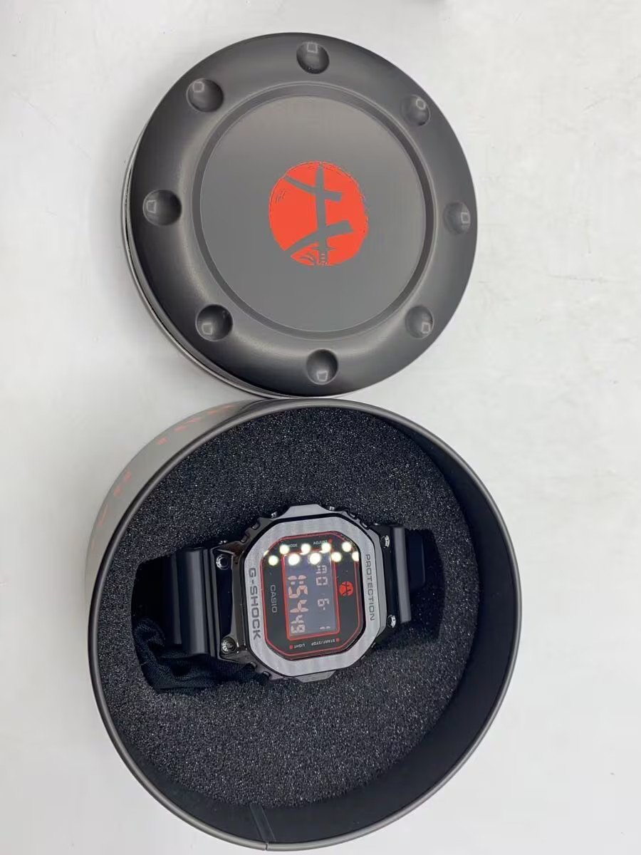 CASIO Quartz Watch G SHOCK Digital BLK BLK