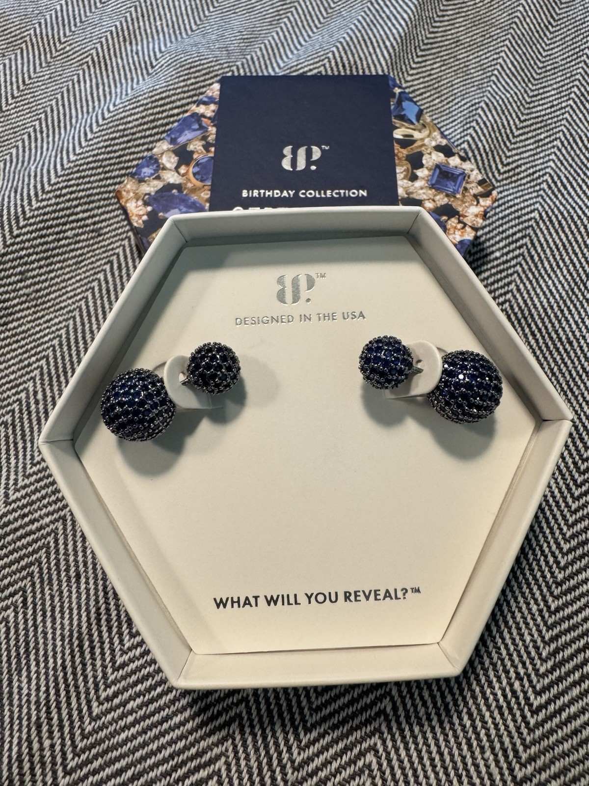 Always In Longing – September Birthday Earrings By BP – 2025