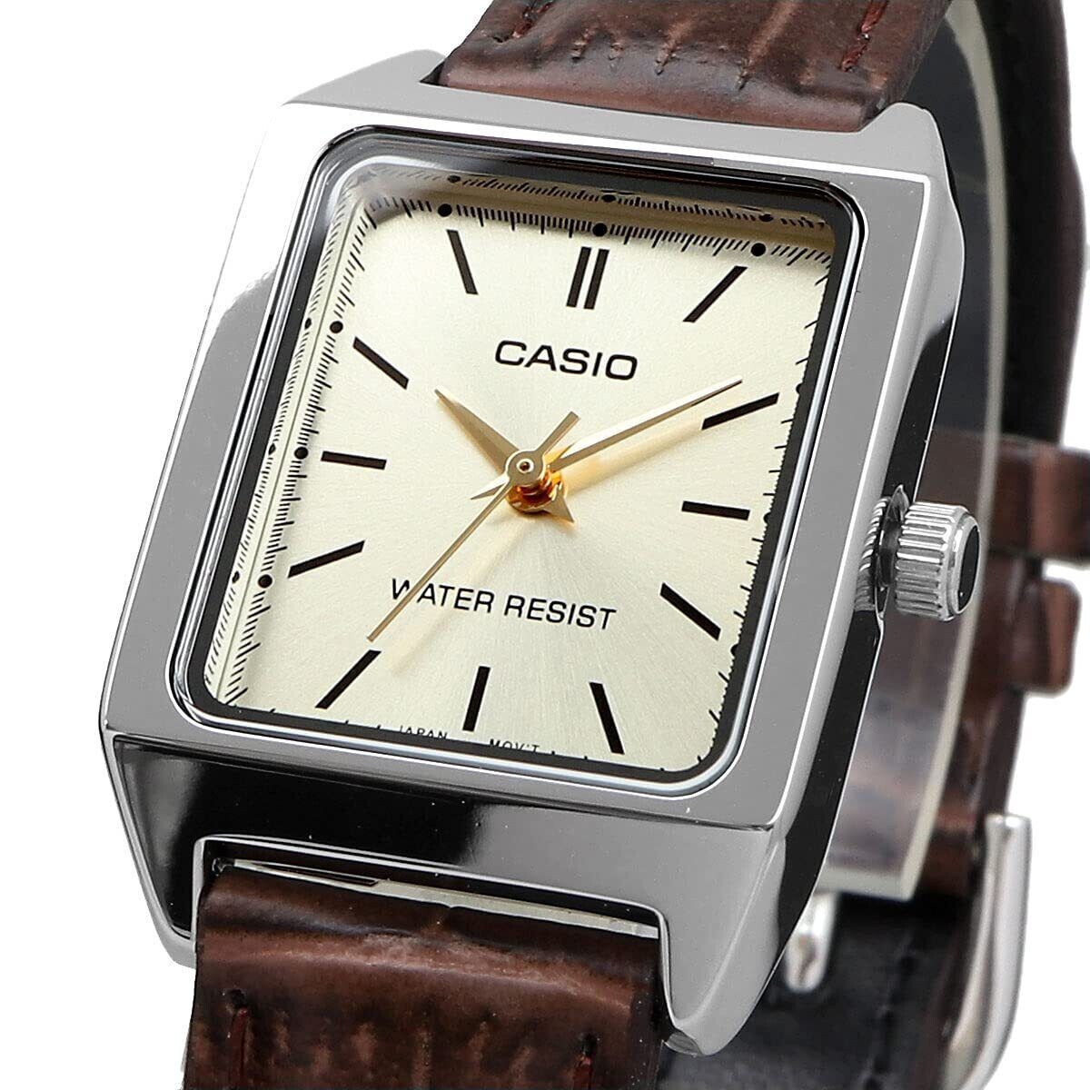 Casio Analog LTP-V007L-9E Vintage Women Watch Original leather Band