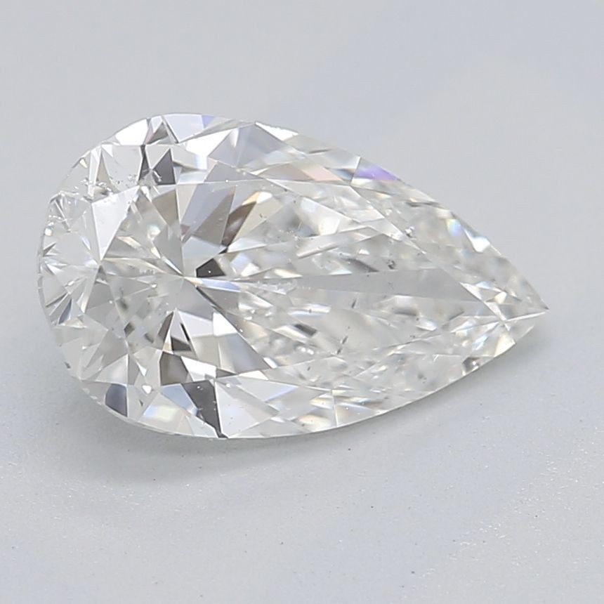 Pear Cut 0.90 CT Certified GIA Natural Mined Diamond Loose G color SI2 clarity