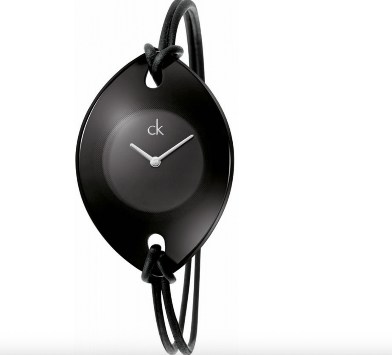 Calvin Klein K33234 Black Suspension Watch Original Leather Strap Bracelet