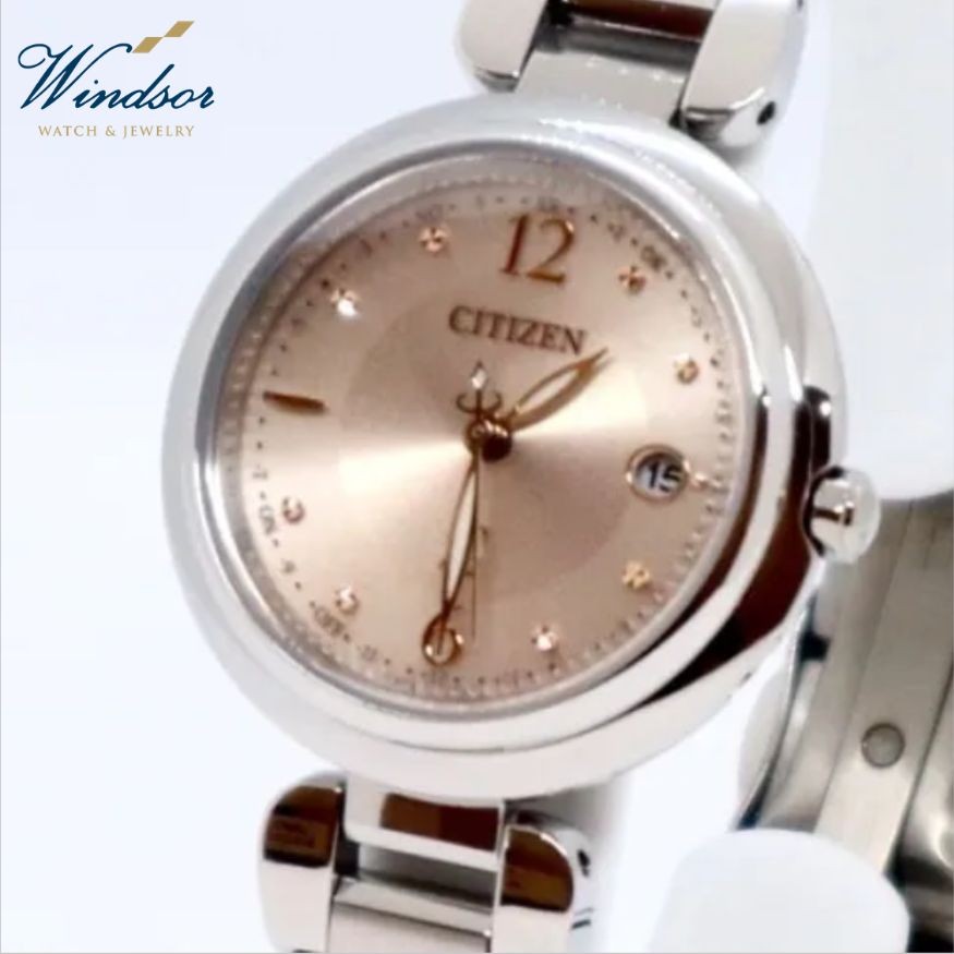 Brand New Citizen XC ES9460 88W Solar Radio Wave Super Titanium Ladies Up to 5 Y