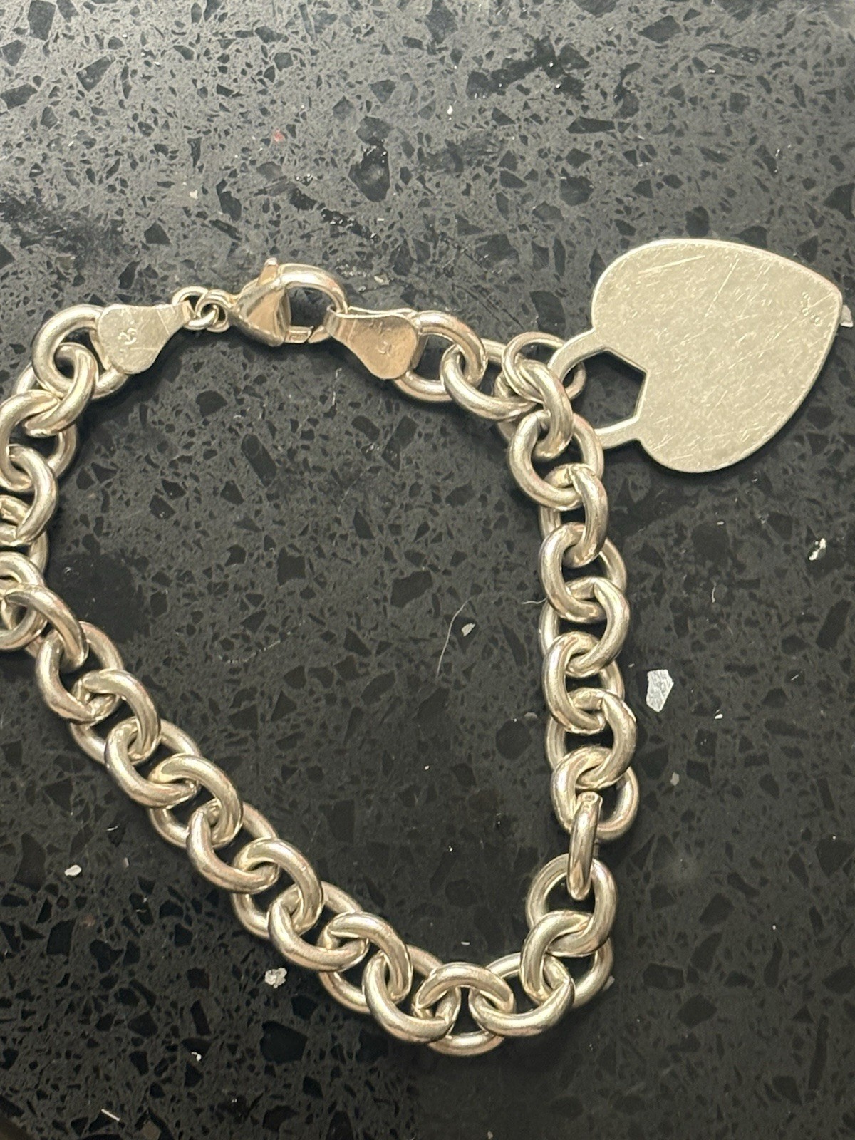 Starling Silver Heart 925 Bracelet