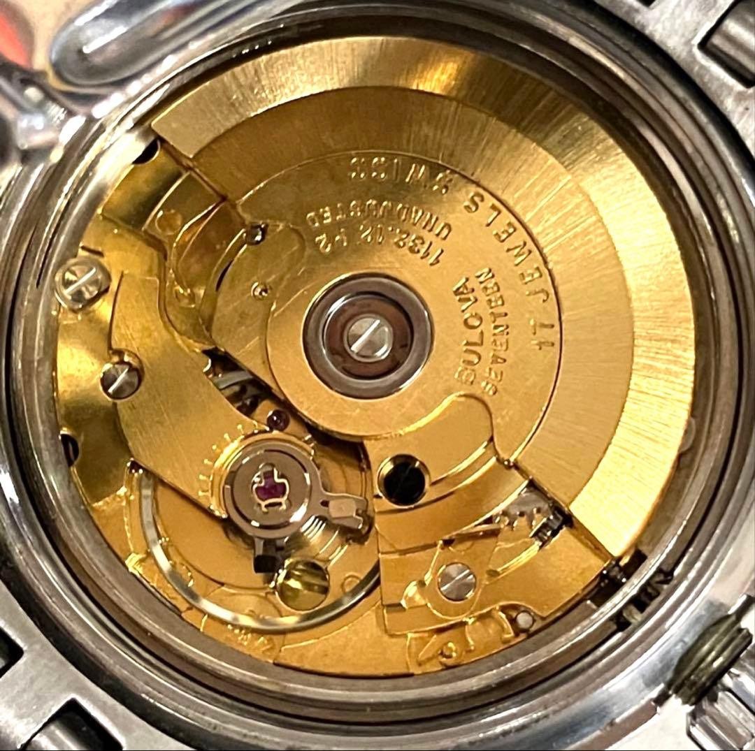 Bulova Super Seville 4460102 Auto 35mm 17cm 6.69in Mens Watch Working Japan