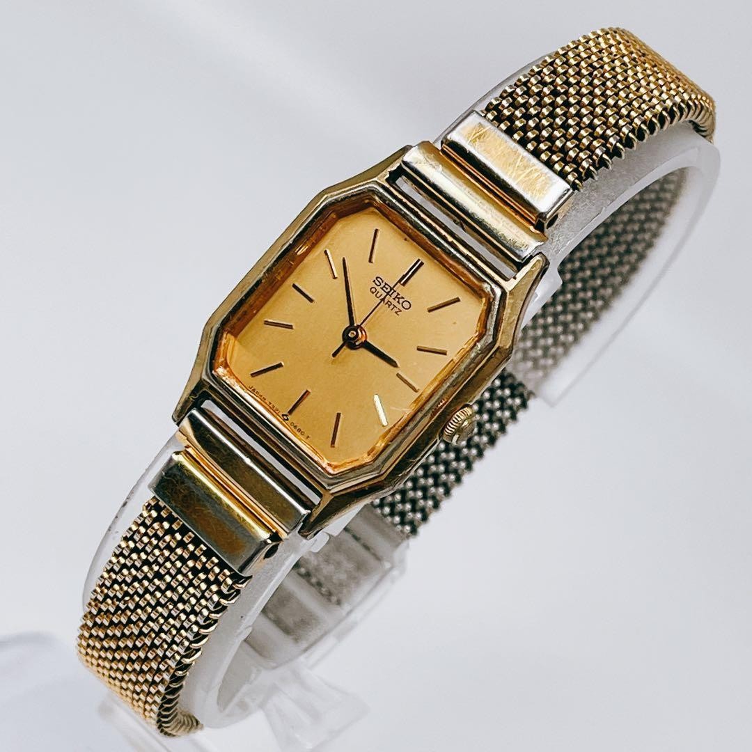 New battery/working Seiko Octagon wristwatch, vintage, 7321-5240