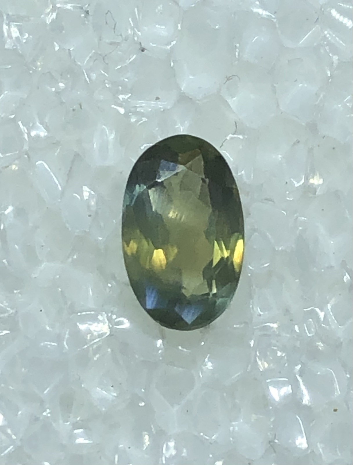 .75ct 6.9 X 4.4mm Natural Alexandrite-India-Great Color Change!