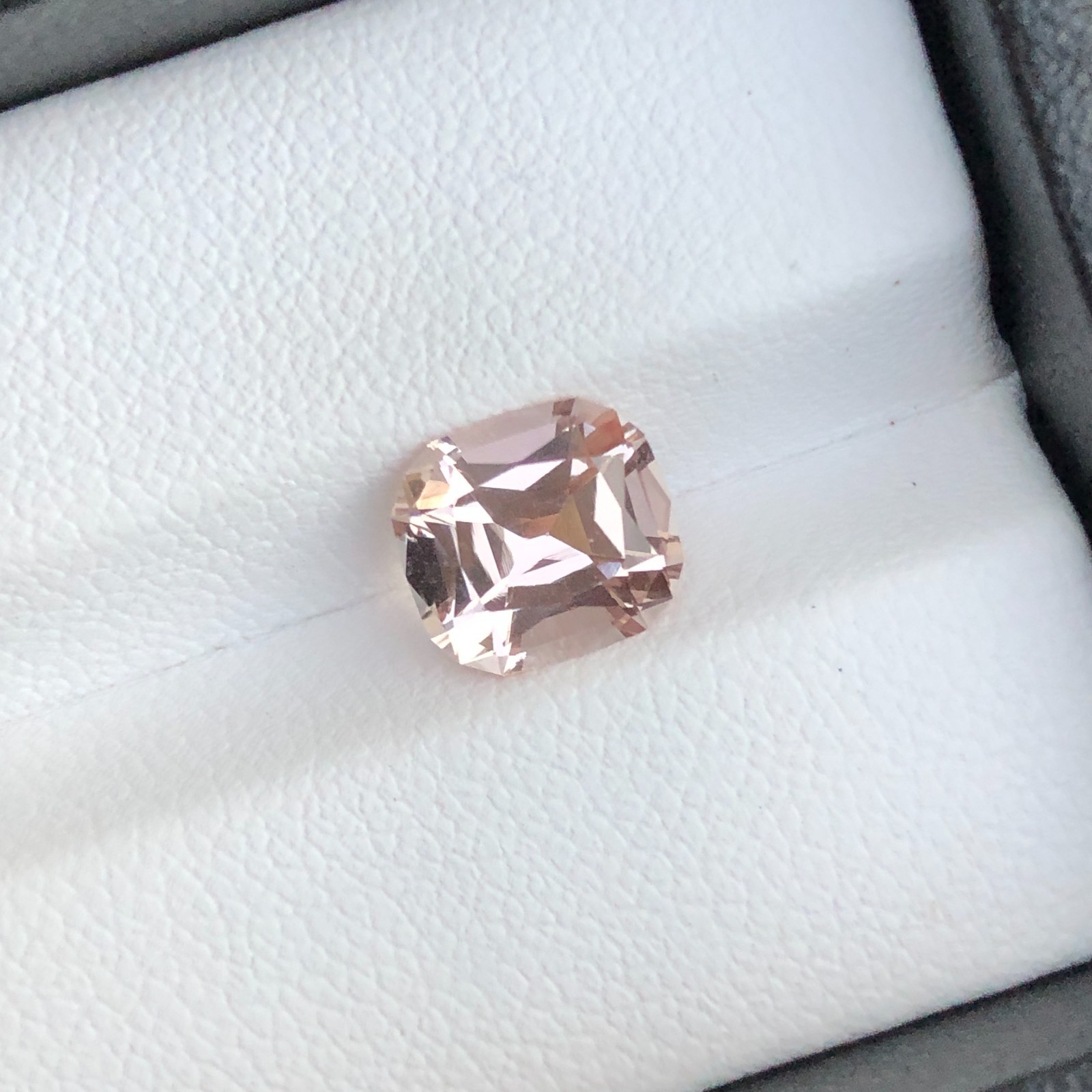 2.40 Carat | Natural Pink Topaz Gemstone | Cushion Cut | From Pakistan