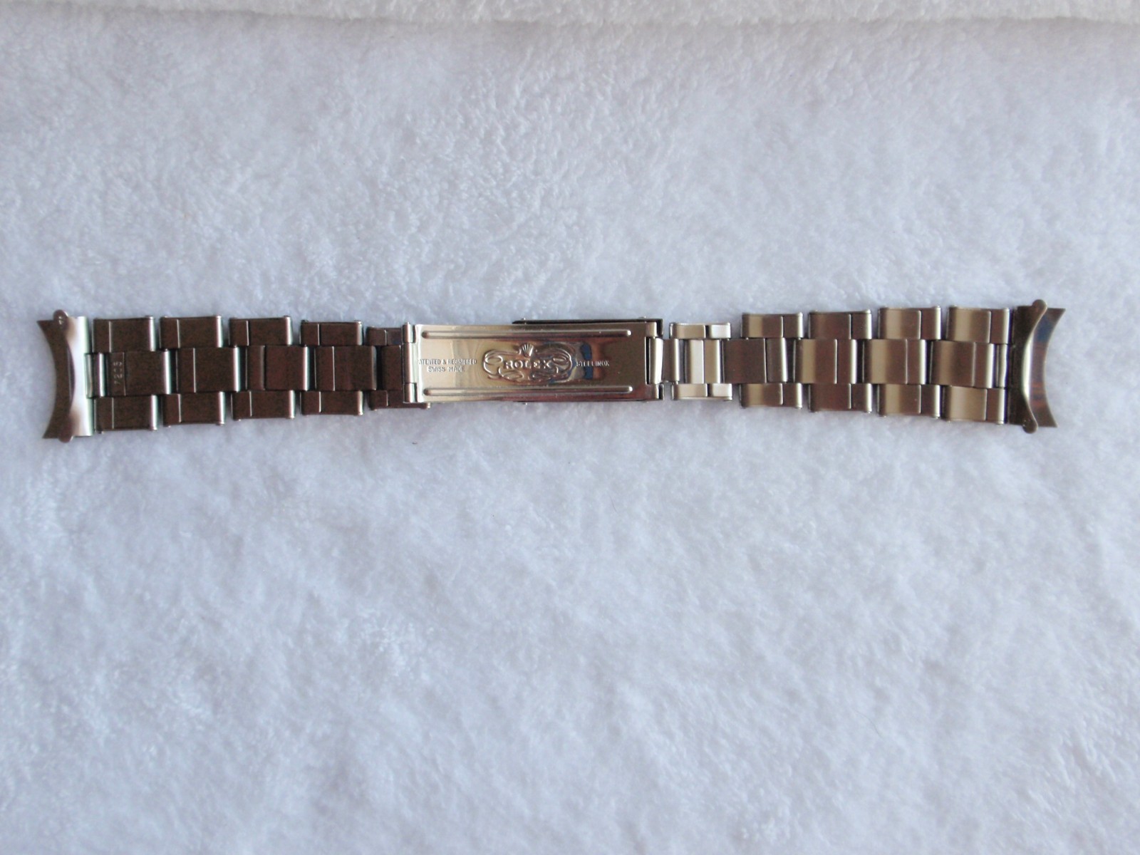 Nice Early Rolex Daytona 7205 19mm Rivet Band 71 End Links 3-69
