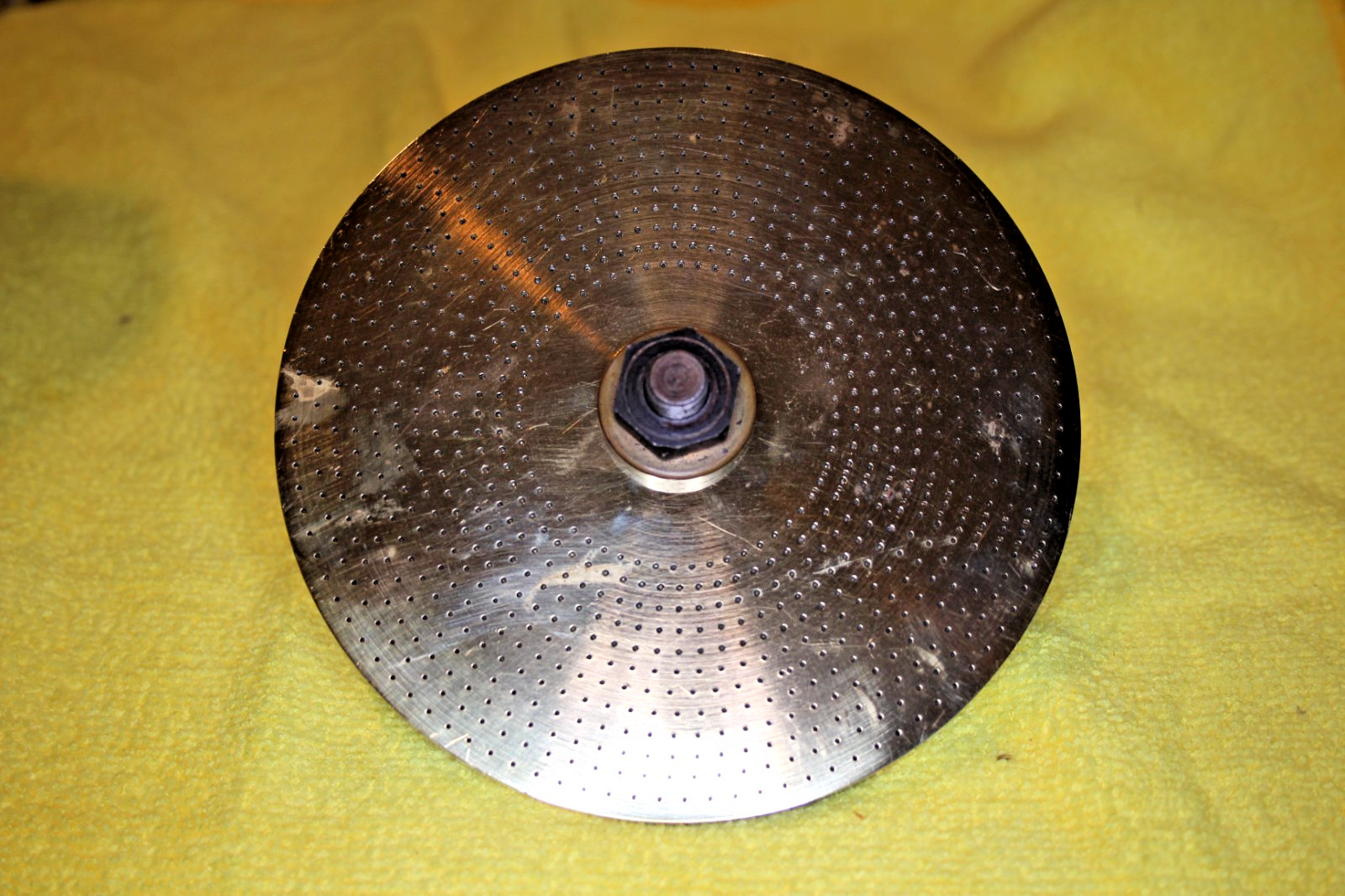 Index Plate (brass) fits 8.0mm watchmaker Lathe-vintage