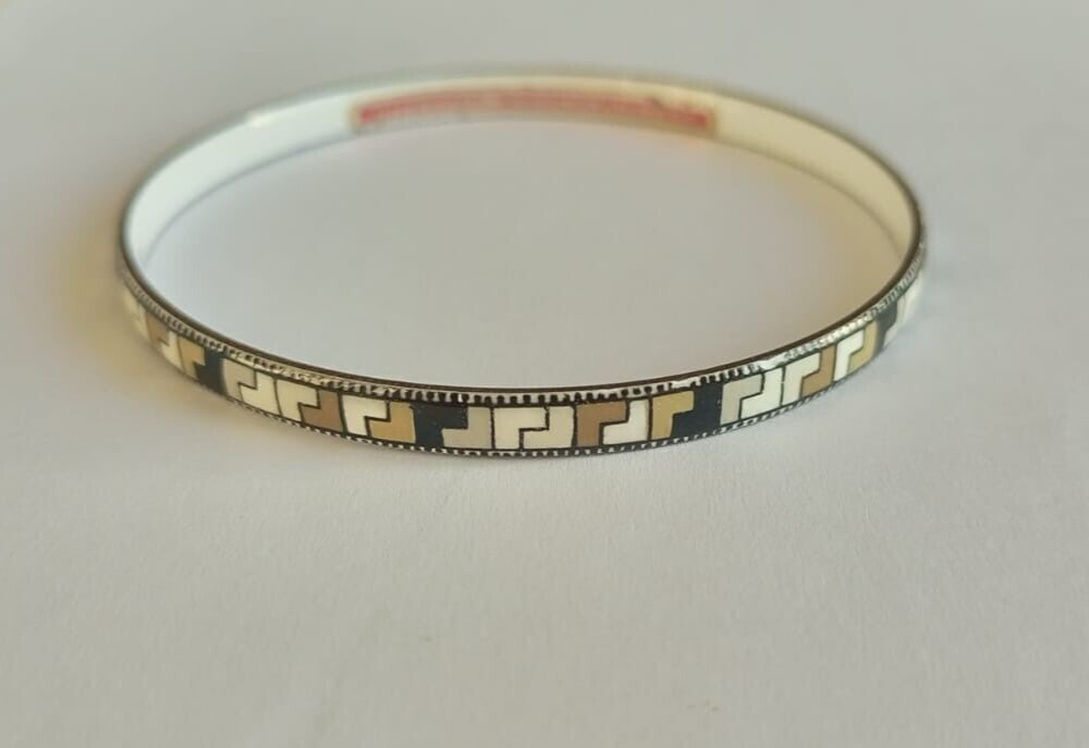 Vintage Elegant Handmade White beige Brown black Decorative Color Bracelet Women