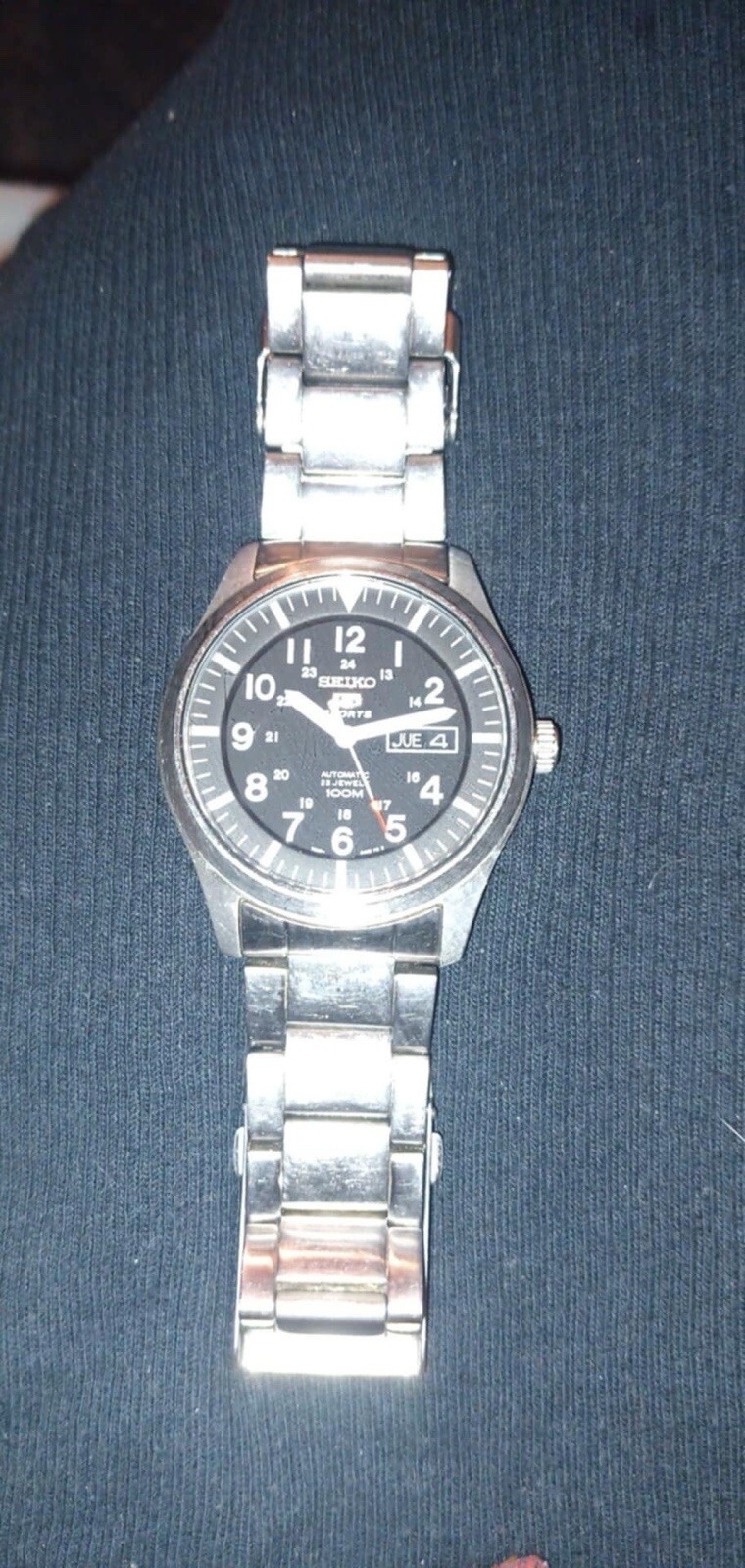 SEIKO SPORTS 5 100M Automatic Luxury sports Watch $149.99 or Best Offer ⏱️