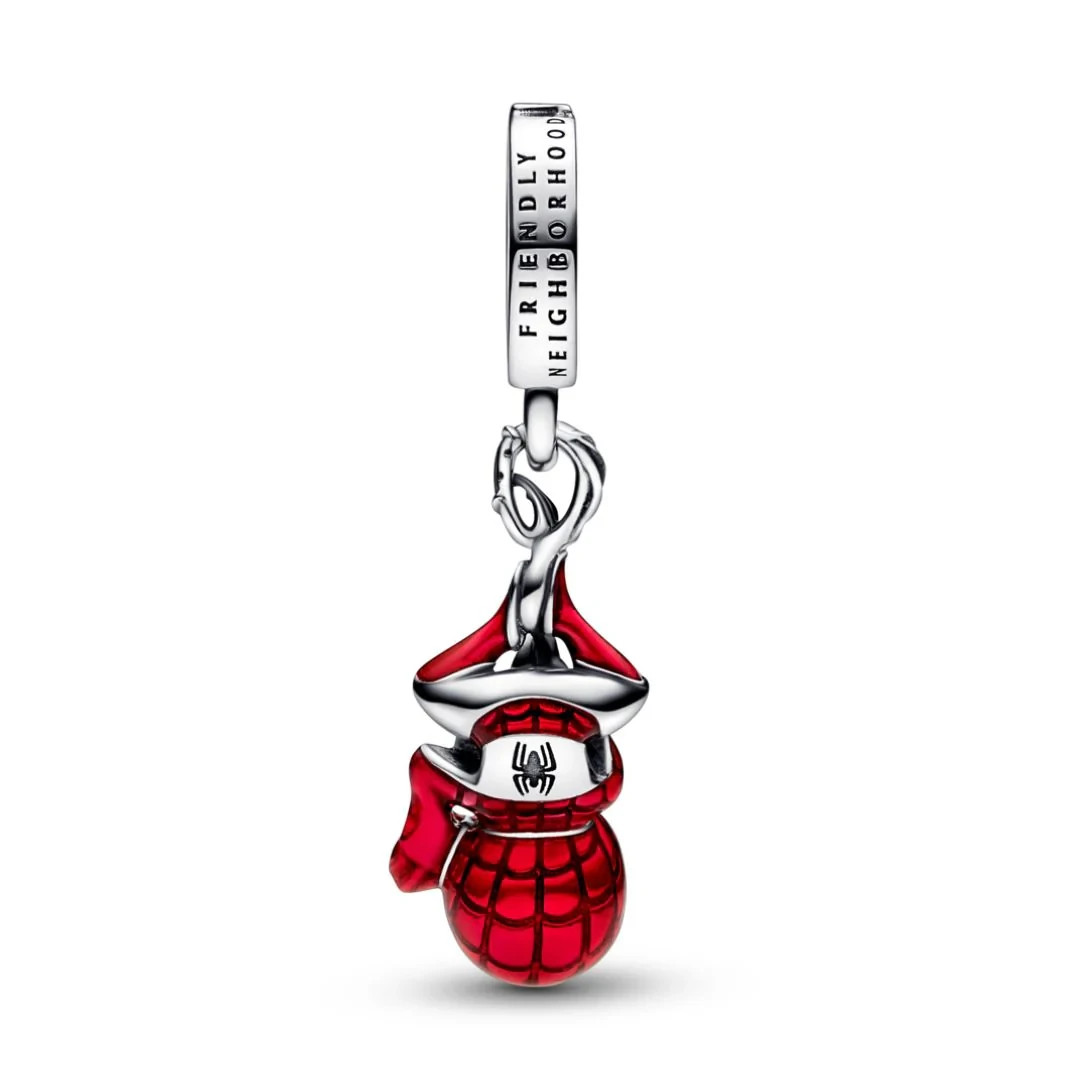 Pandora x Marvel S925 Hanging Spider-Man Dangle Charm ~ 792323C01 ~ NWOT