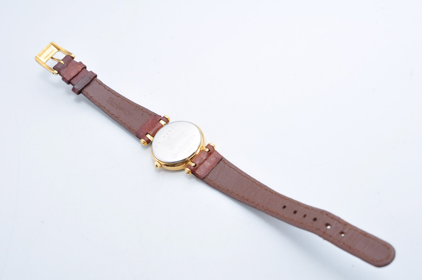Burberrys OF LONDON 3200 Quartz Watch Analog Round Women w-1388
