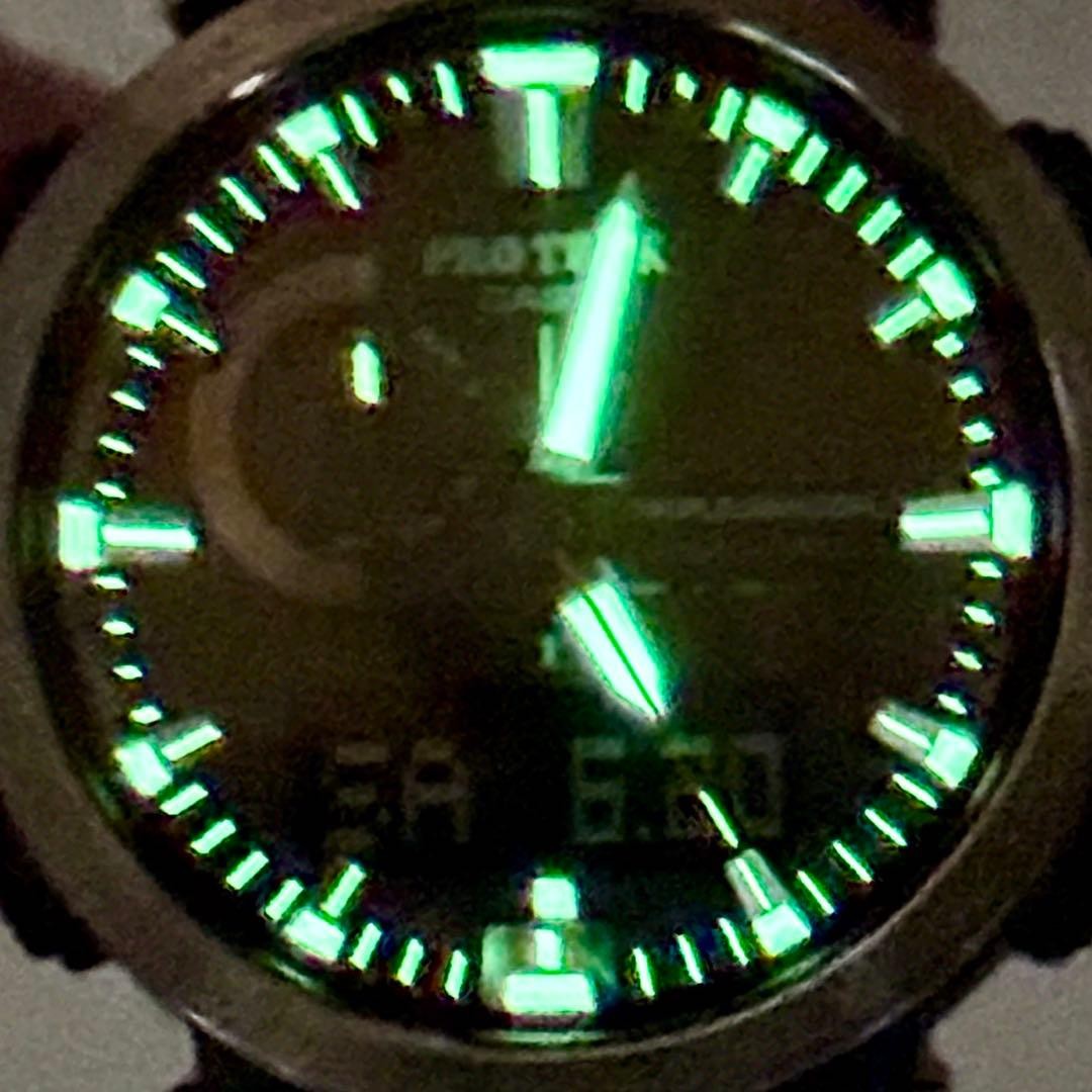 PROTREK PRW 60Y Radio Solar Black Triple Sensor
