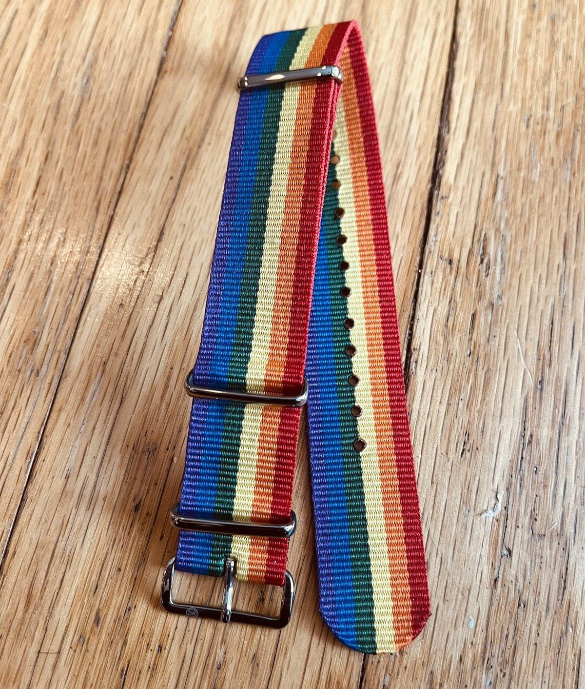 Wiscasset Watch – Pride Rainbow Watch Strap