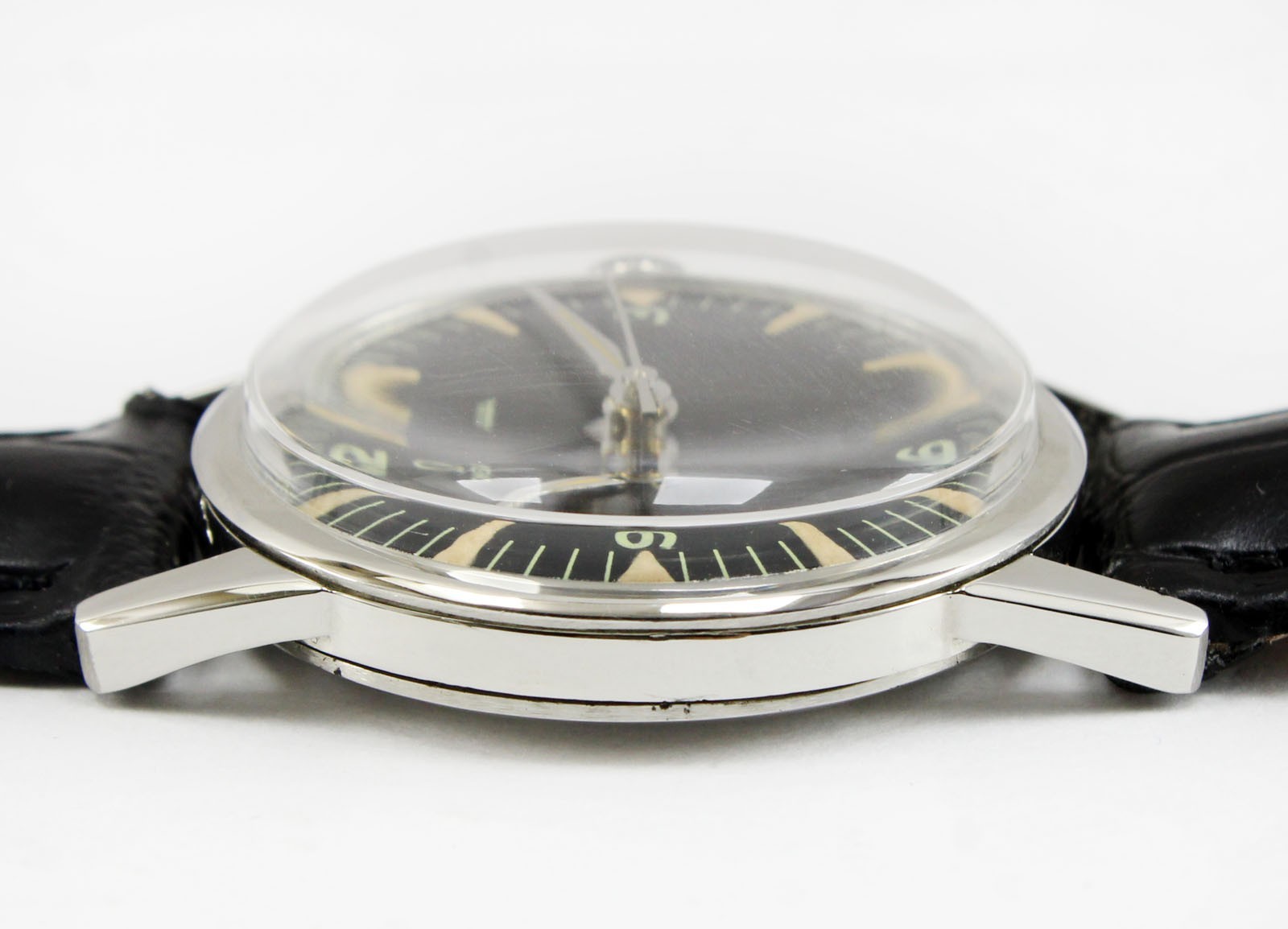 Vintage Omega Winding 34mm Men Steel Watch Ref 131001