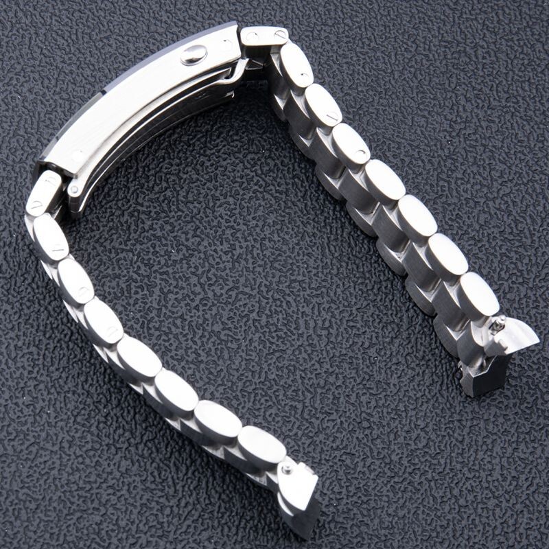 21mm 316L Steel Bracelet Wrist Watch Band Fits Omega Planet Ocean 600M