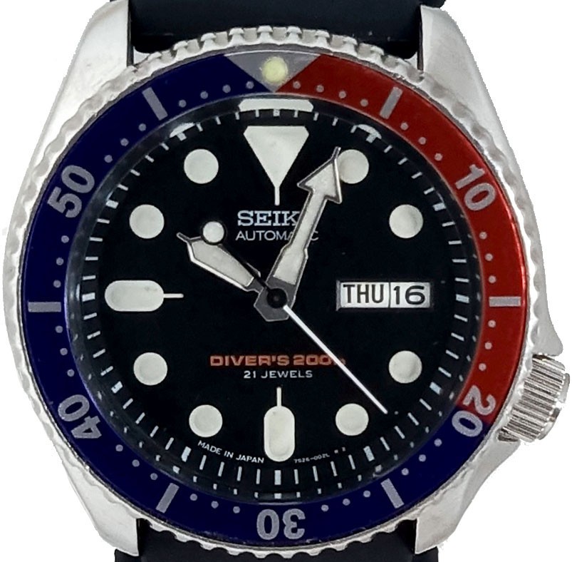 Vintage SEIKO diver SKX007 Genuine 7S26-0020 case All Original movt & “21J” dial