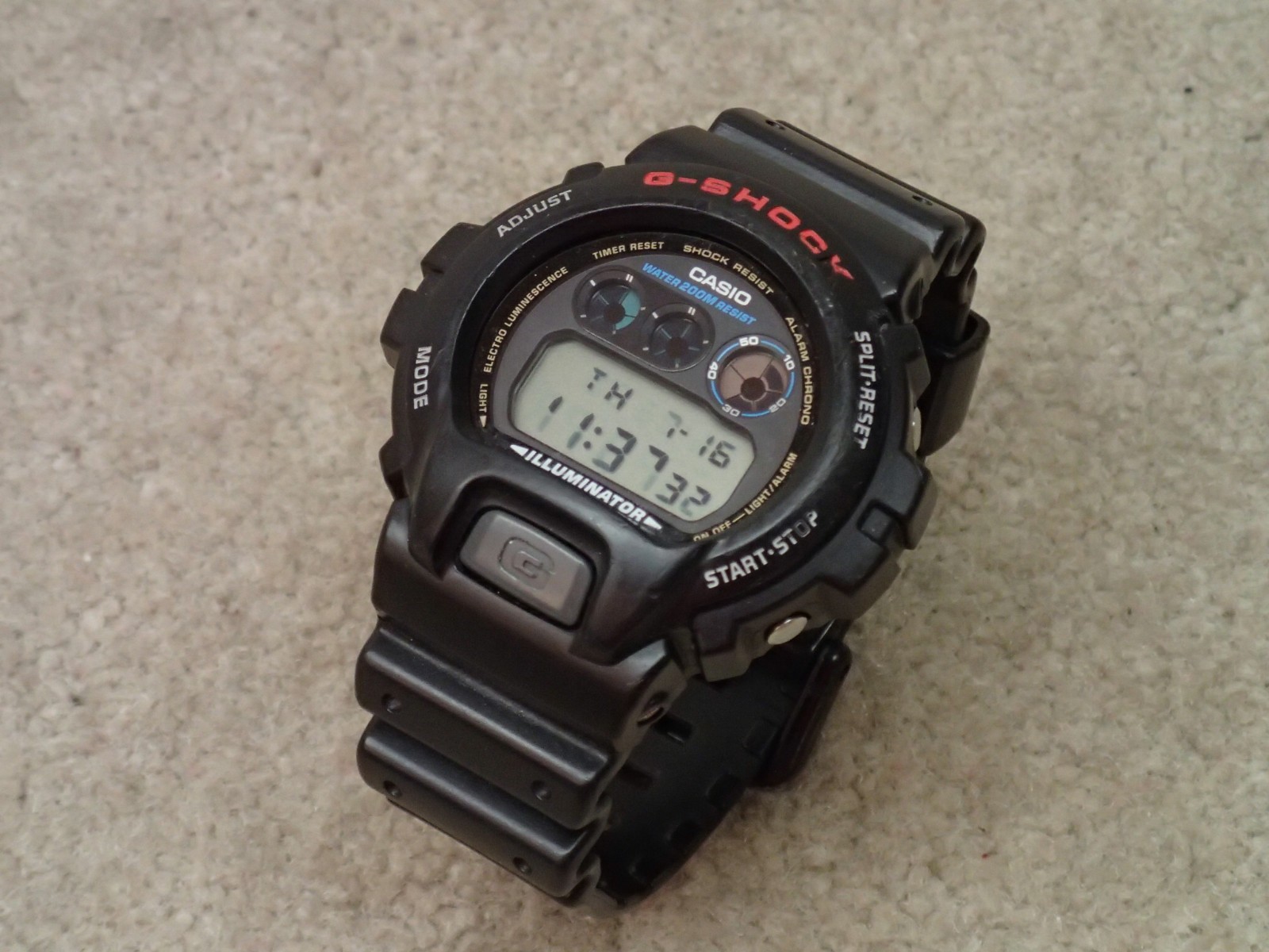 Casio DW-6900 G-Shock 3230 Watch Works but Has Issue
