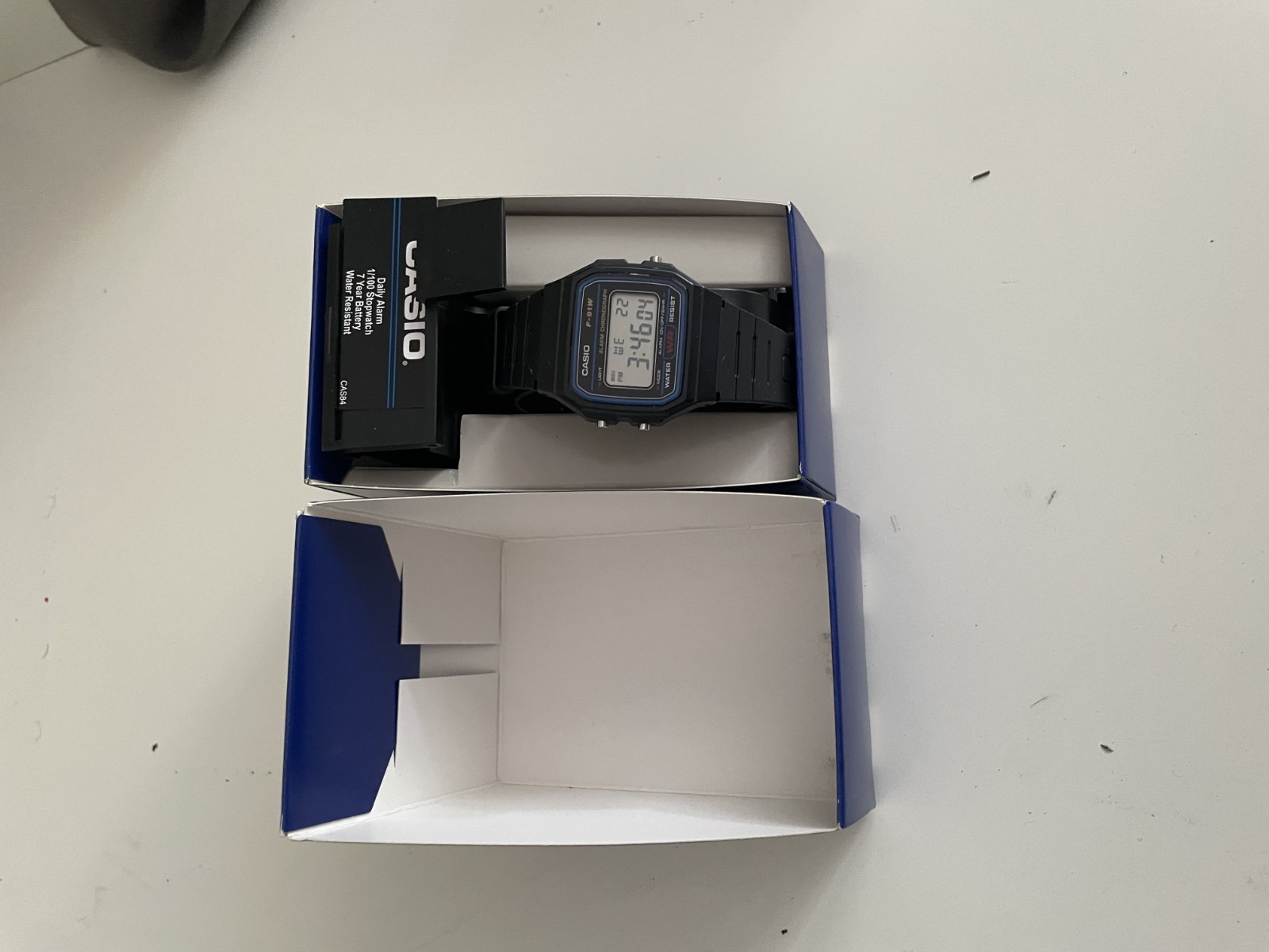 Casio Men’s Gray Watch – F-91W-1 Great Condition Worn Less Than 50 Times