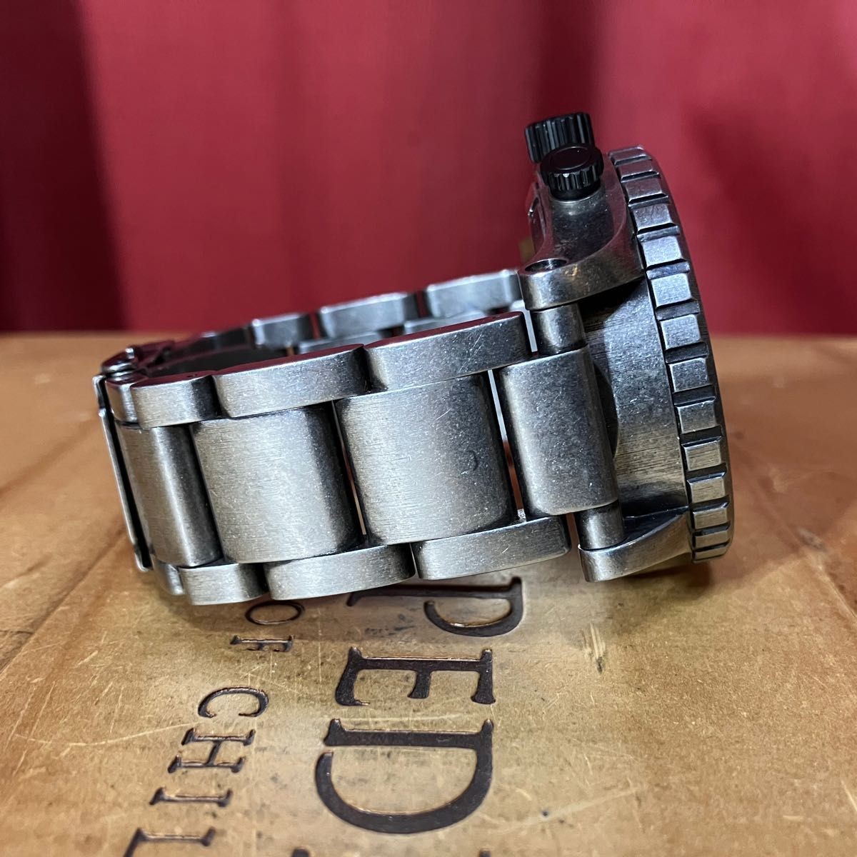 Star Wars x Nixon 51-30 TIDE GRAF Watch Men’s Black STEEL 300m/30 atm Rare color
