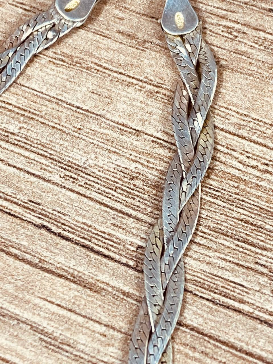 Sterling Silver 925 10.1 gr Cuban Link Chain Necklace 25cm