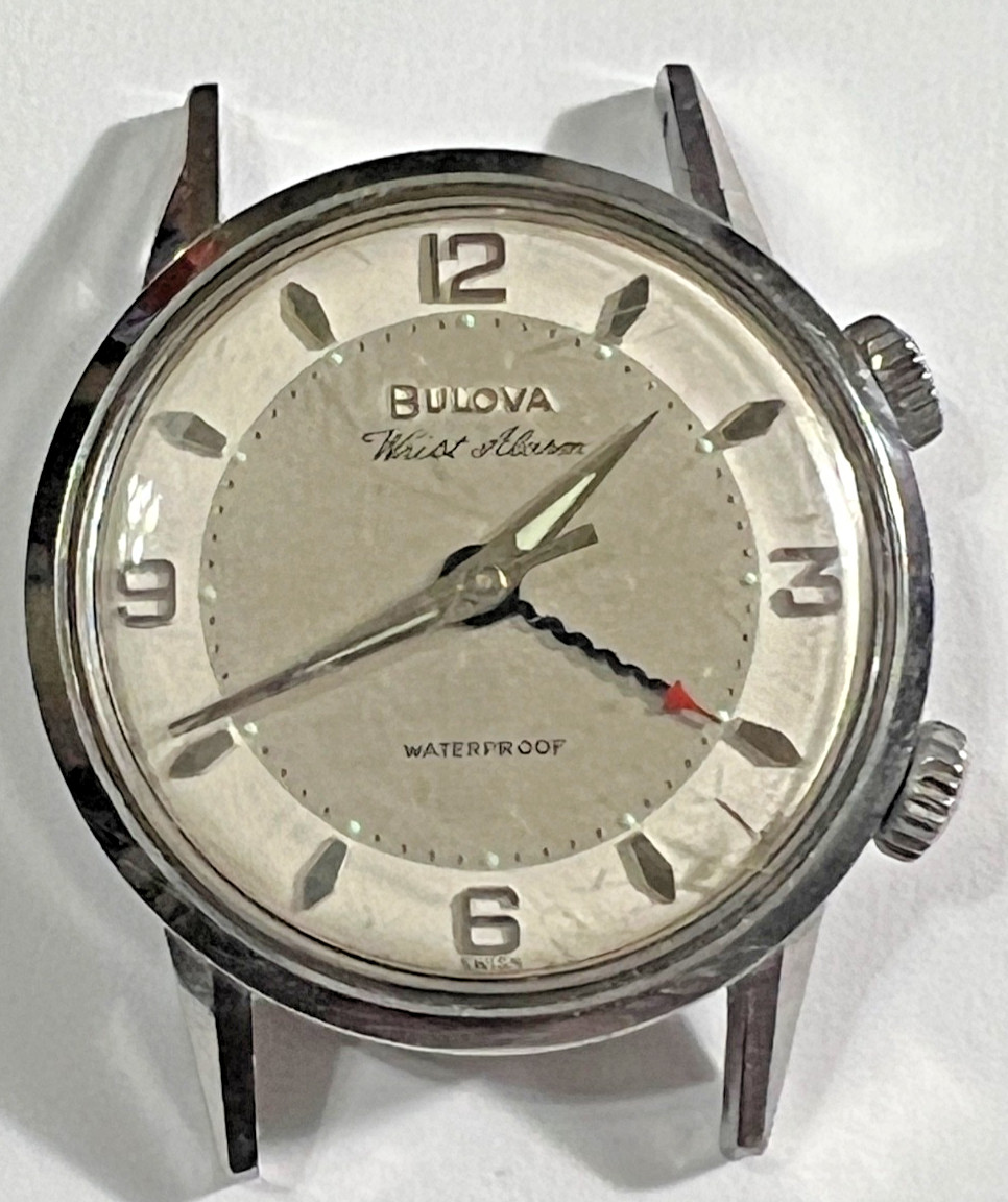 Bulova Wrist Alarm 35mm – 1963 (M3) Manual Wind Vintage Watch