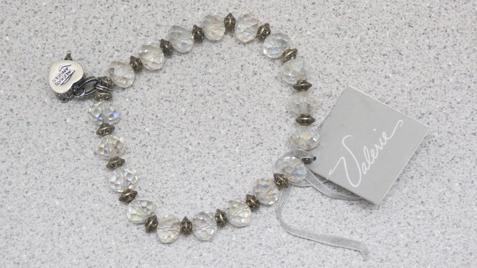 Alexa’s Angels Prayer Box Stretch Bracelet by Valerie Parr Hill – NEW – NWT