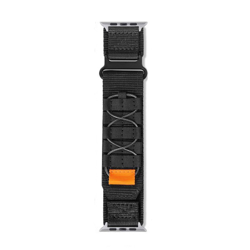 Nylon Canvas Loop Strap Fits Apple Watch Series 1-9 Outdoor Sports Watch Band