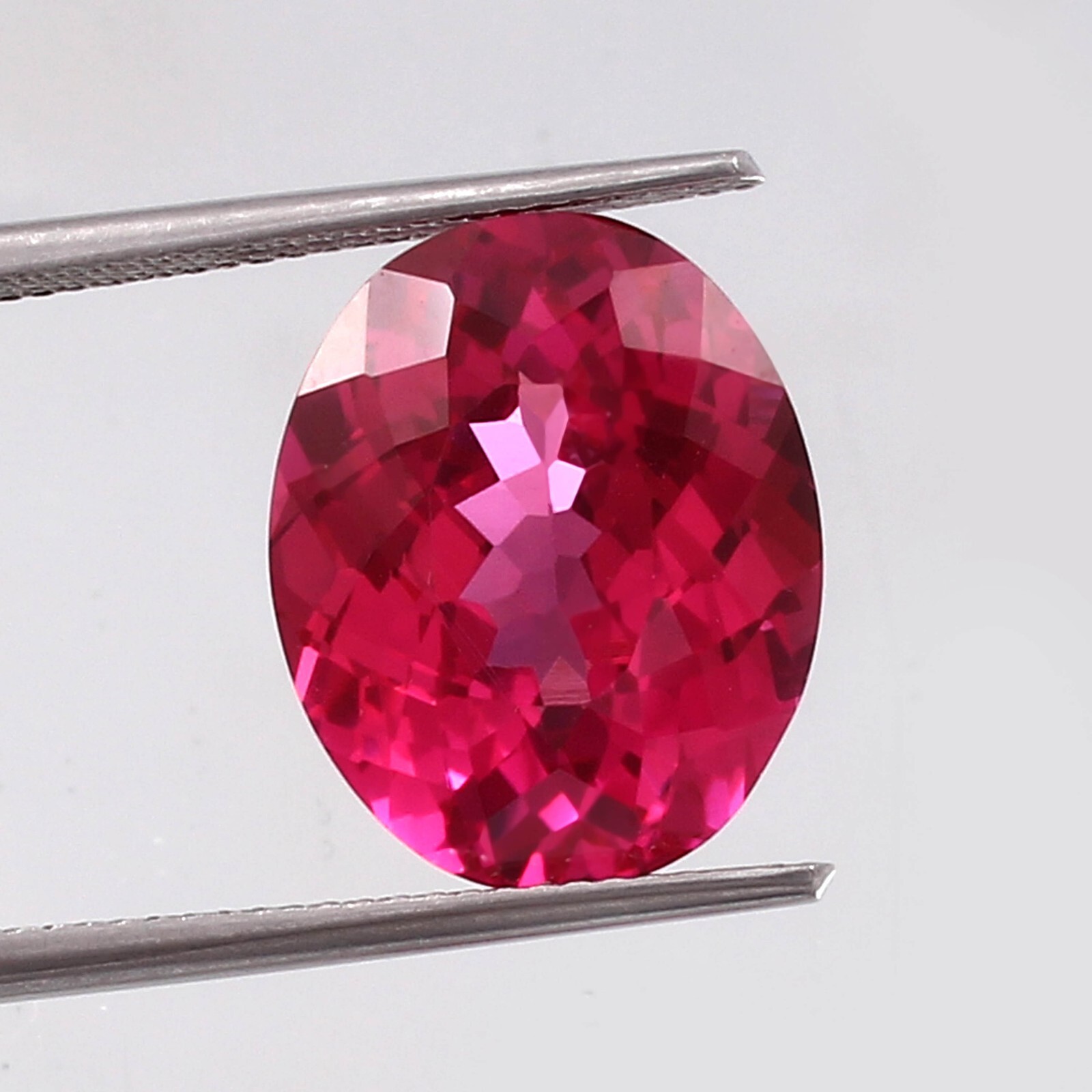 Natural Madagascar Pink Rubelliite Tourmaline Oval Cut Loose Gemstone 11.70 Ct