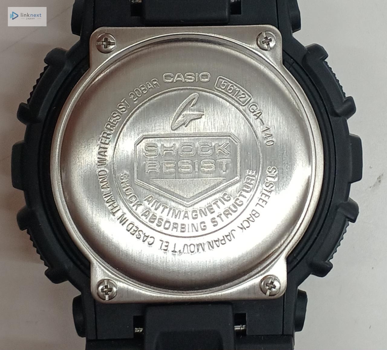 Casio GMA-S140 / GA-140 G-Shock Pair Watch Black Analog-Digital
