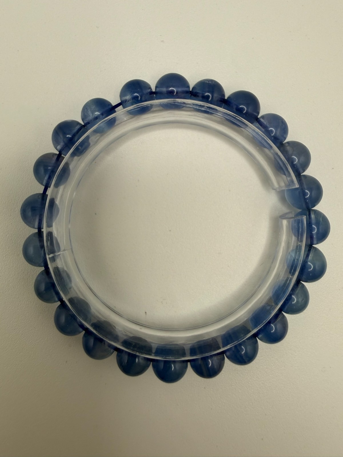 Natural Blue Fluorite – 8mm – A7-0857