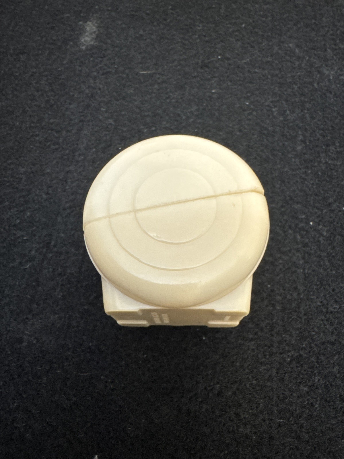 Buffalo JC Art Deco Celluloid Antique Ring Box Faux Ivory EUC