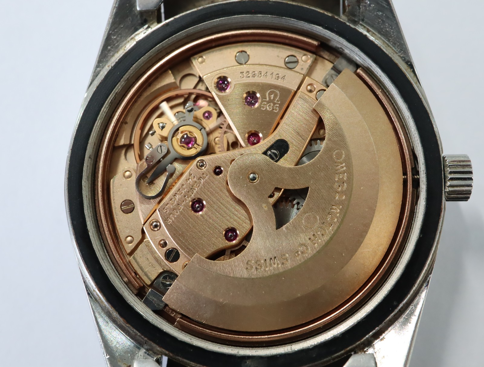 1970 Near MINT OMEGA Seamaster 35mm 166.067 Automatic Silver Dial Men’s Vintage
