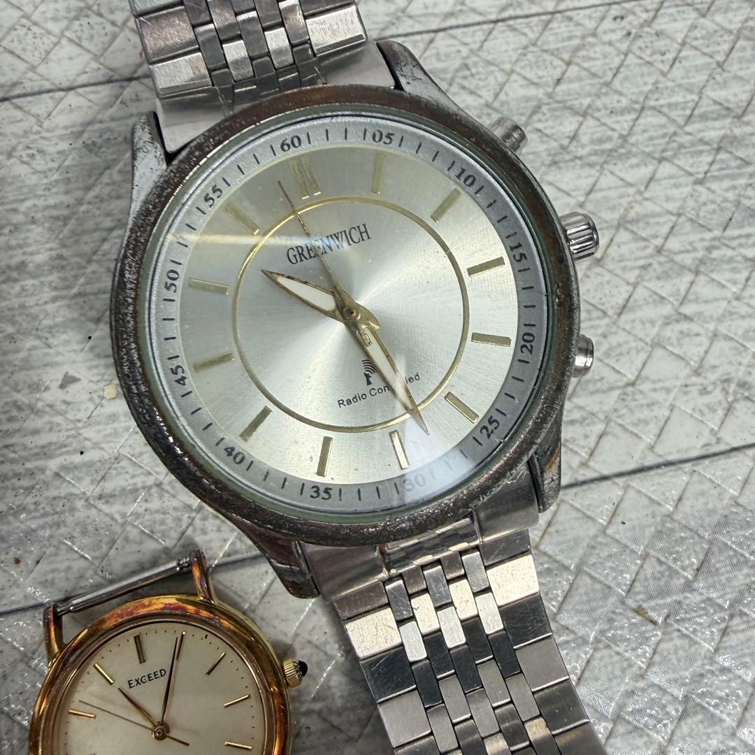 10 non-working watches bundle, management number 9, including Seiko, Citizen, et