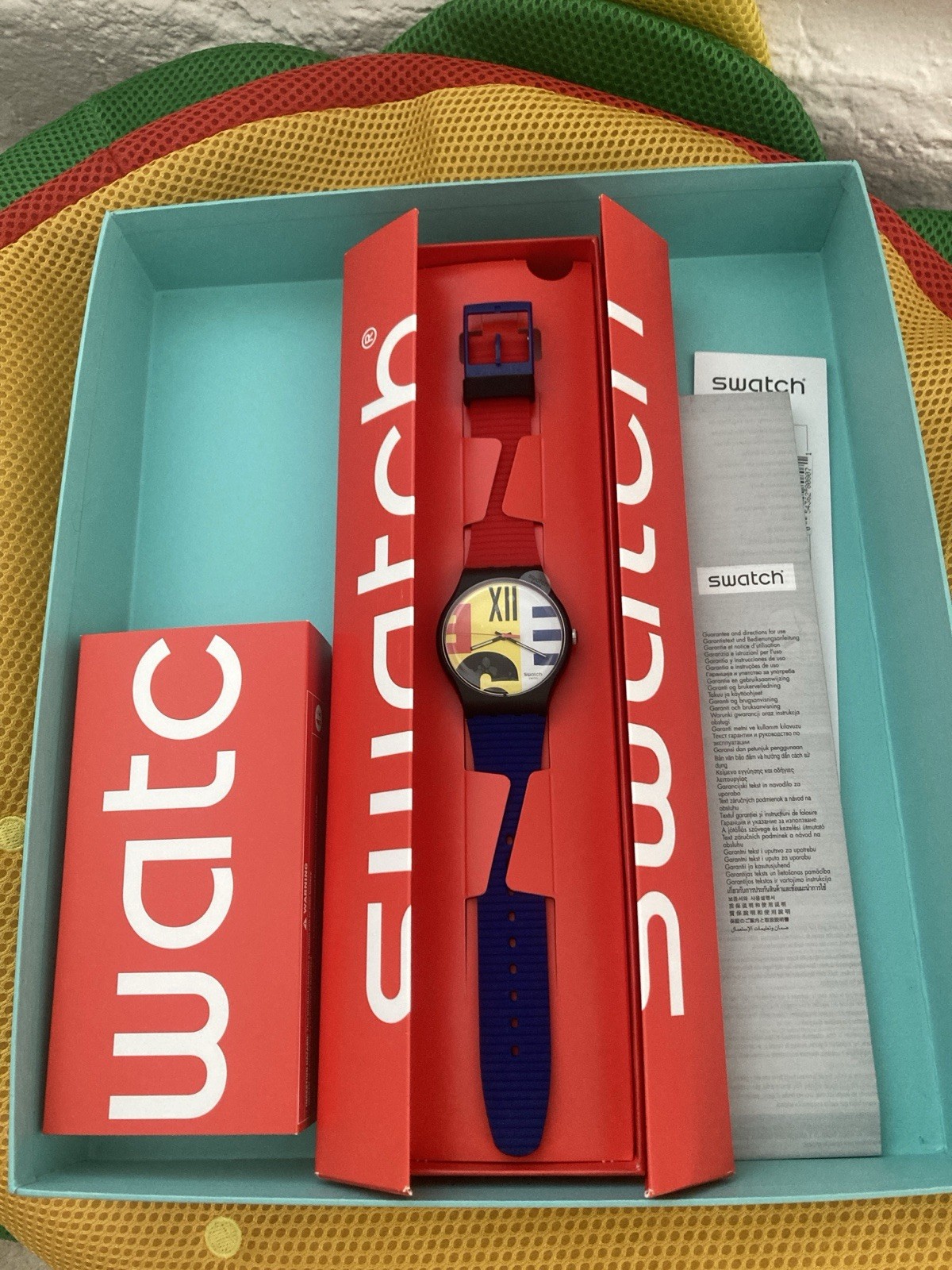 Limited Edition Swatch Watch REVIVAL 1987 Nine To Six GB117 SUOB171 New Gent