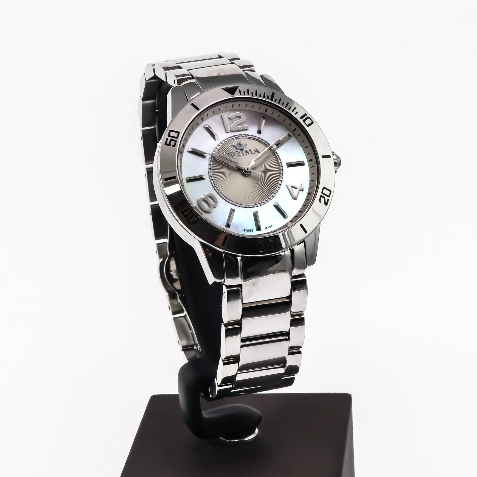 Optima – Swiss Watch – OSL347-SS-7 Quartz 41.40 mm OSL347 30 meters (3 ATM