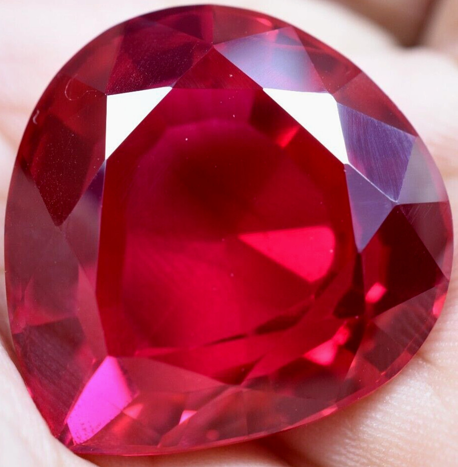 Natural 68.10 Ct Mogok Pink Huge Ruby Sparkling GGL Certified Loose Gemstone