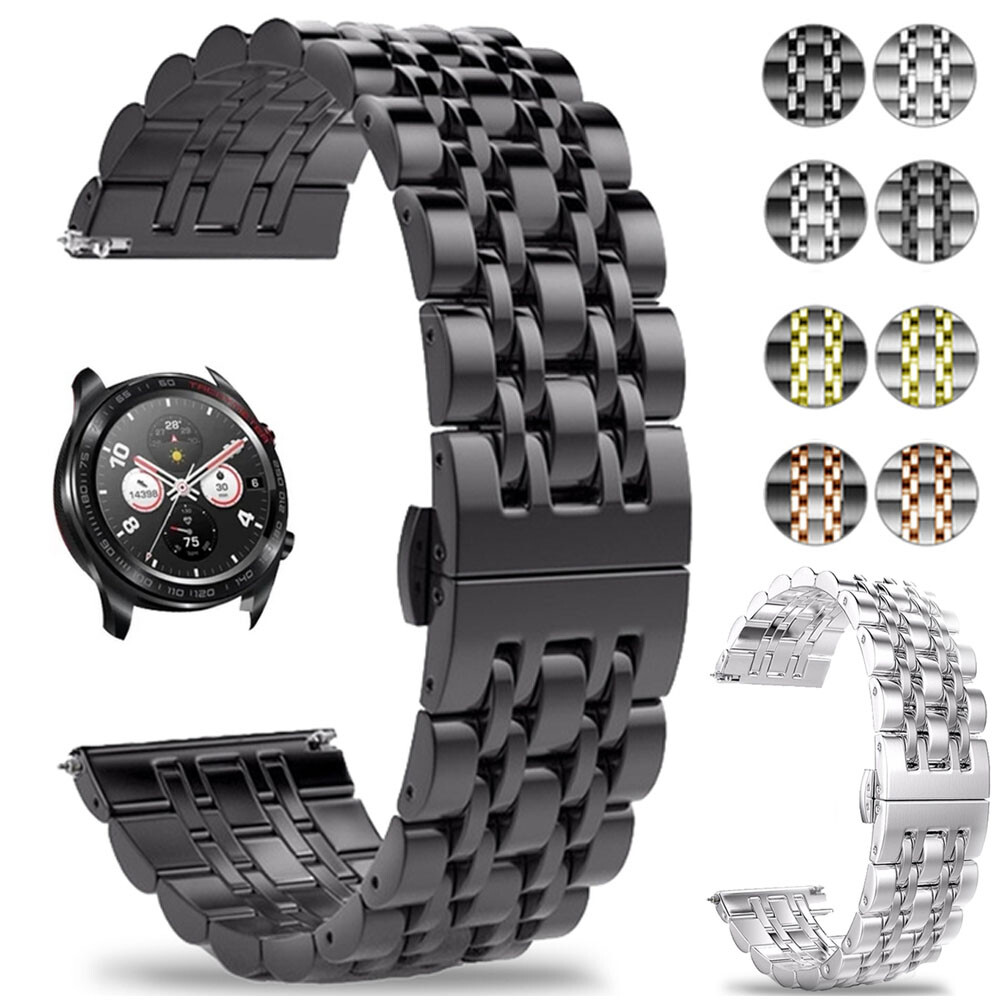 Metal Strap For Fossil Gen 6 5 5E 44mm/Gen 5 LTE 45mm/Gen 5 Carlyle Watch Band
