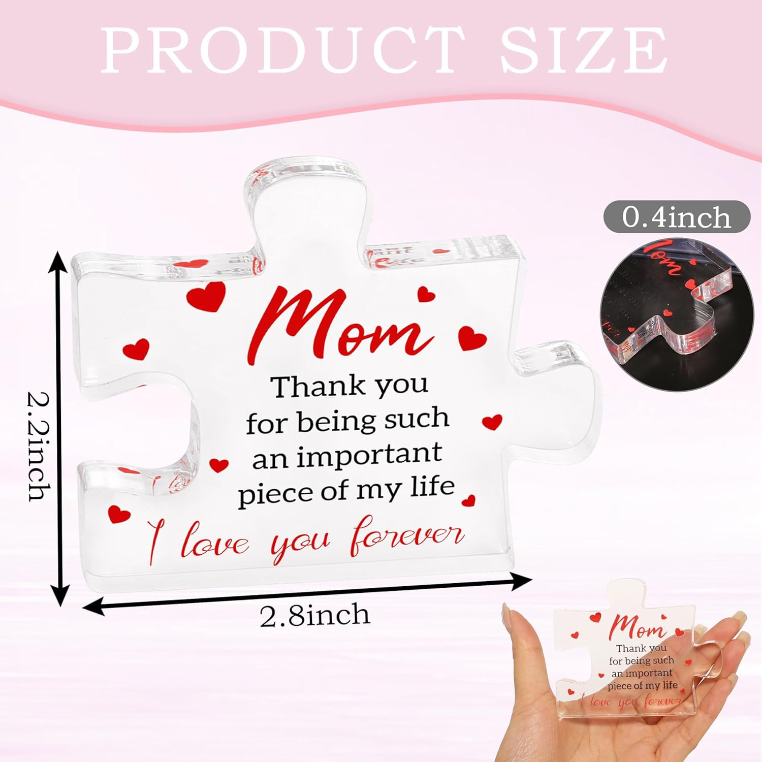 Mothers Gifts – Gift for Mom, Birthday Presents for Mother from Daughter Son, En