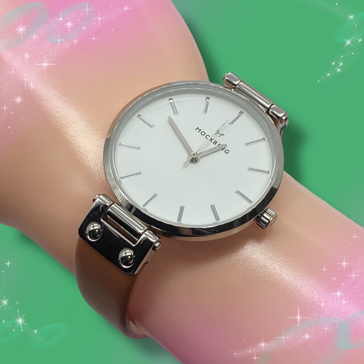 Item Working Mockberg Ladies’ Watch Quartz Brown Strap