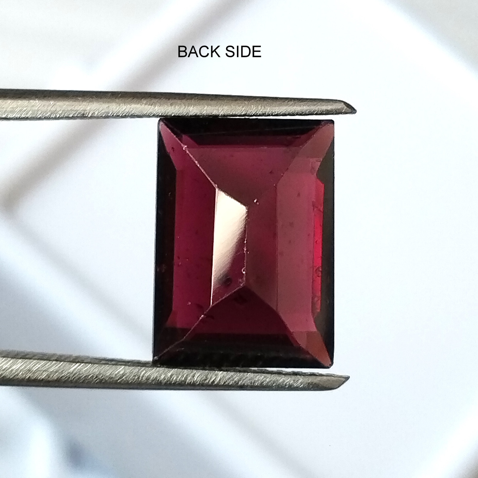 Pink Garnet 12X9 mm Baguette Cut Natural Unheated Faceted Loose Gemstone 4.75 CT