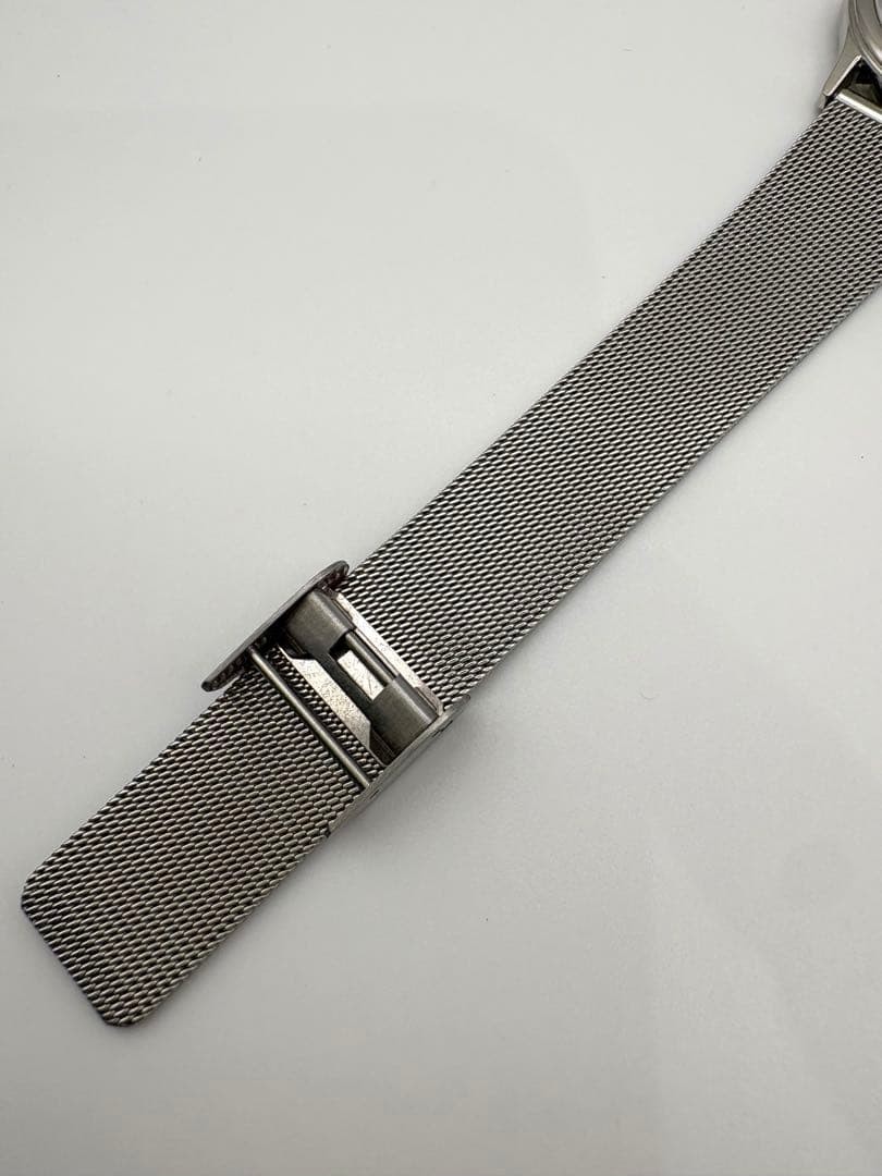 Aureole SW-377M Quartz Silver Stainless Steel Watch Japan